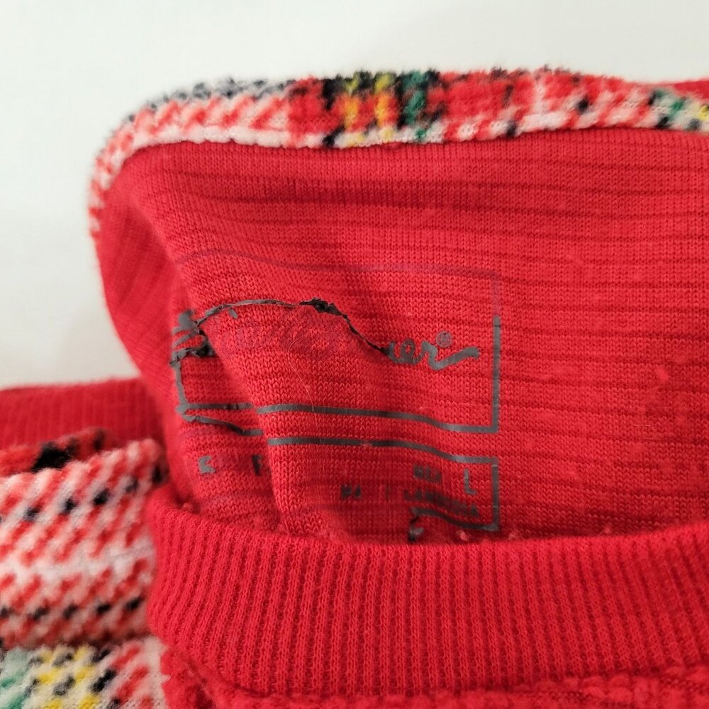 Eddie Bauer Men's and Women's Christmas Plaid Pajama Set With Red Truck Graphic - Picture 3 of 5